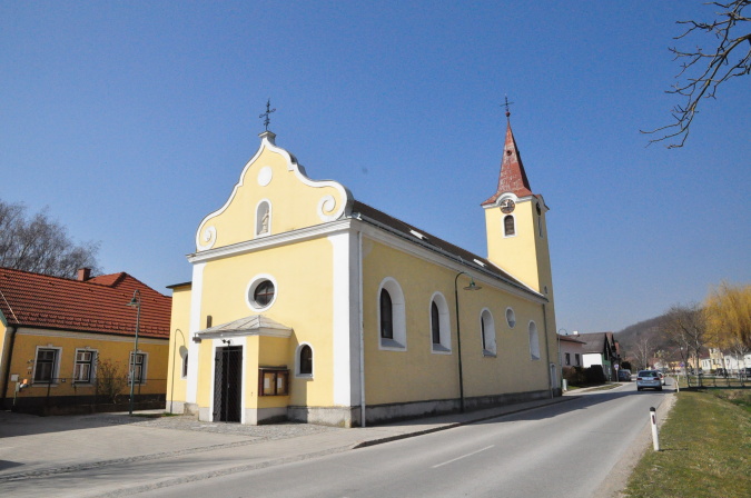 Rakousko Münichsthal_kostel svJN