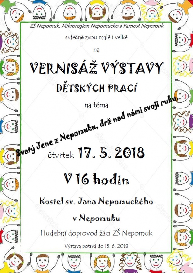 Nepomuk_P_výstava svJN_dětských kreseb